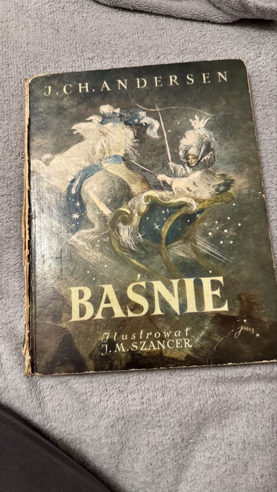Baśnie Andersena 1973 Ilustracje Szancera