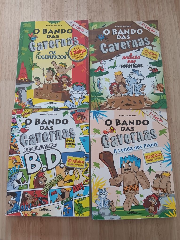 Livros O Bando das Cavernas