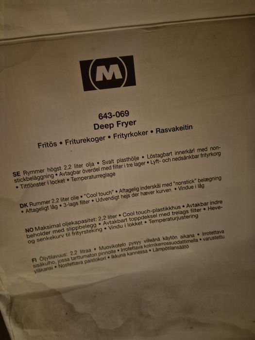 Фрітюрниця Melissa Нова