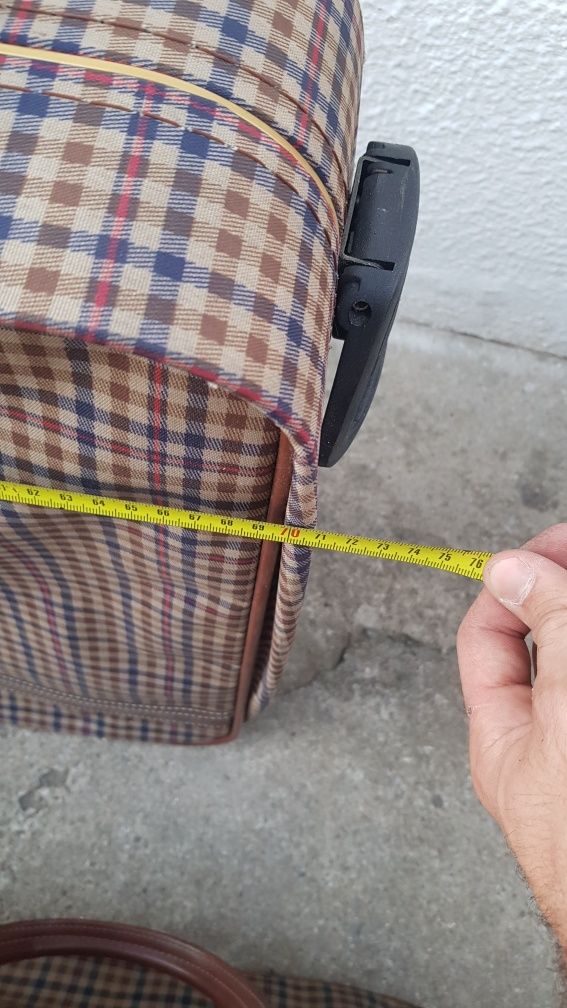 Malas de viagem castanhas