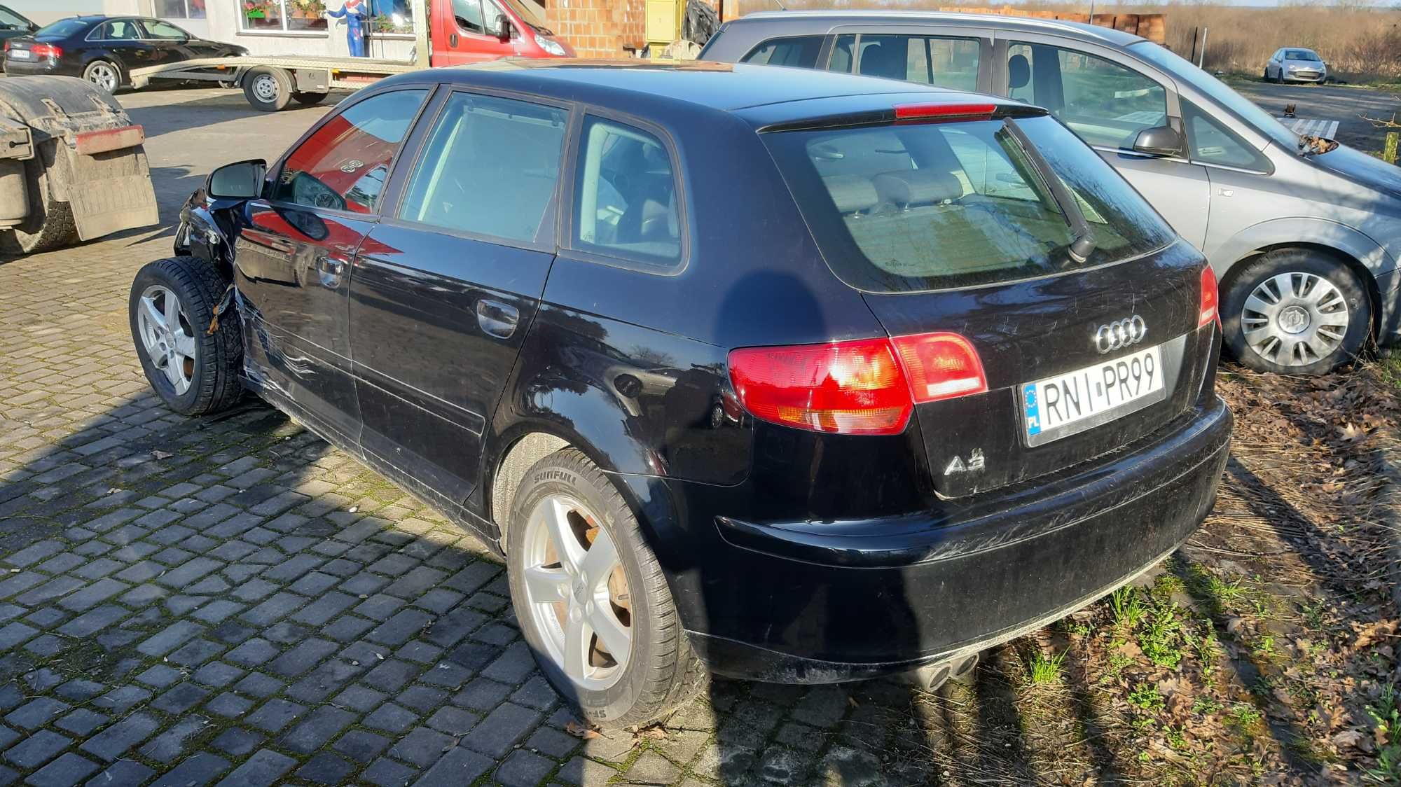 Sprzedam uszkodzone audi A3