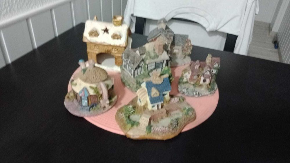 Miniaturas de  casas de ceramica