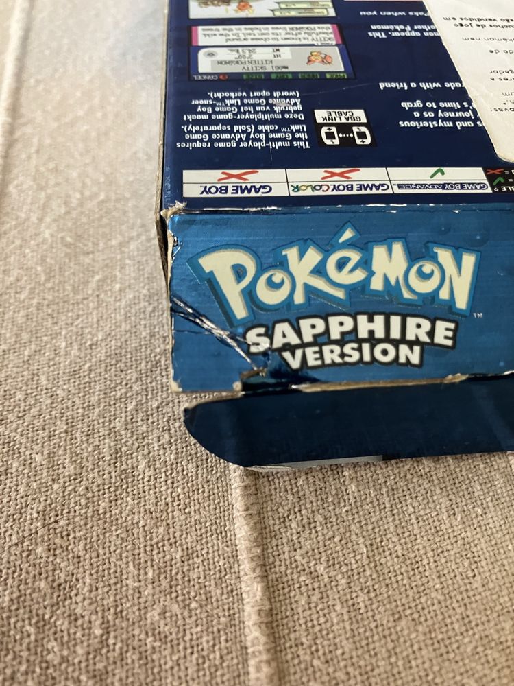 Pokemon Sapphire - GBA