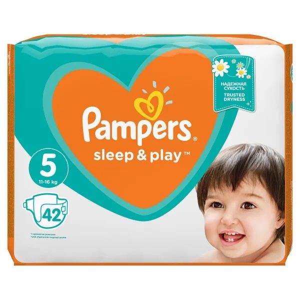 Pampers Sleep&Play 3,4, 5 підгузки памперси