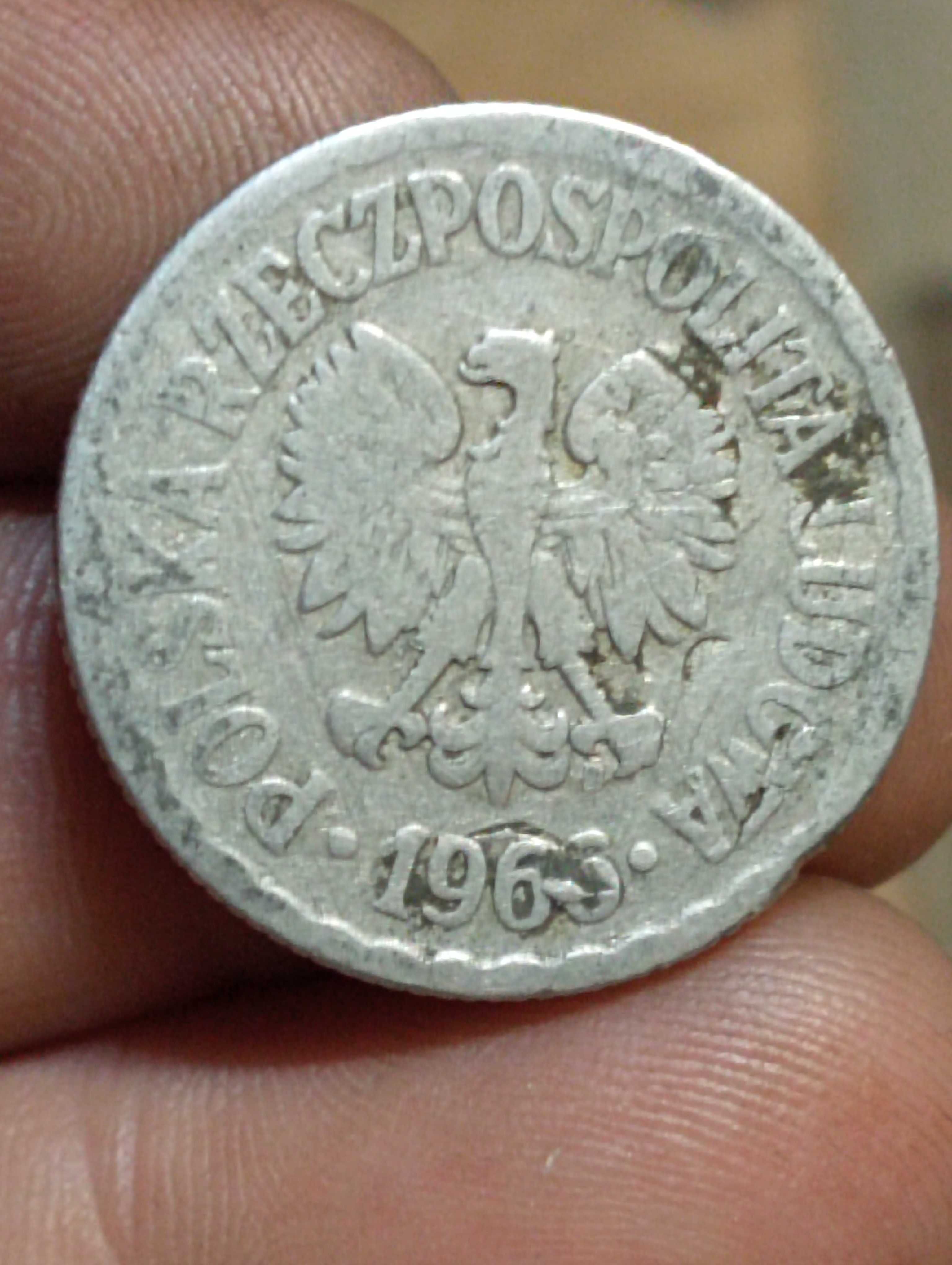 Sprzedam xc monetę 1 zloty 1966r
