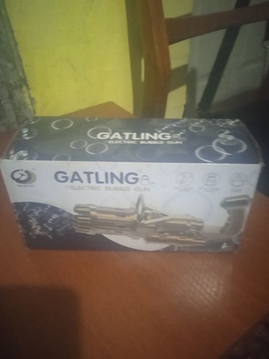 Продам пулемет для мыльных пузырей