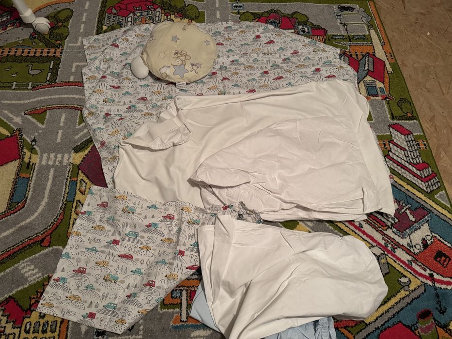 Дитяча детская кроватка з матрацом килим ванночка молоковідсмоктувач