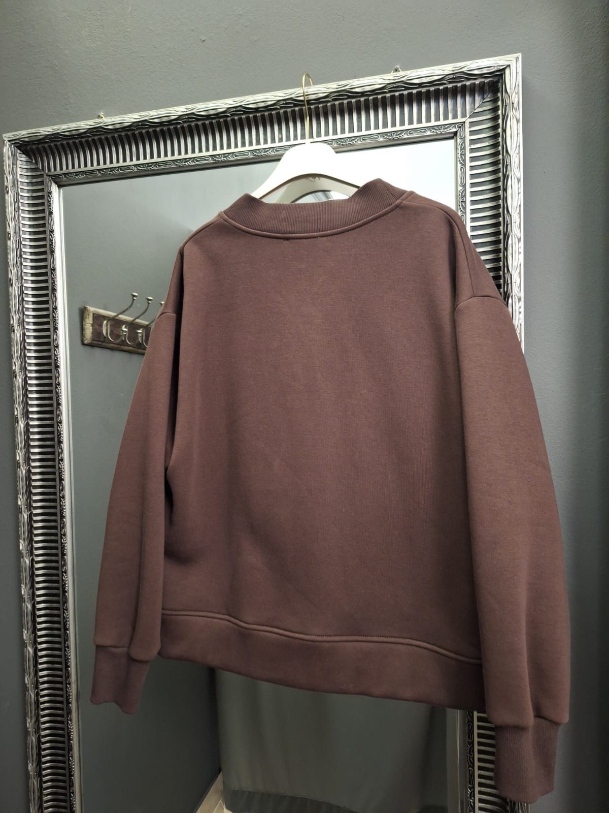 Bluza Lumina kardigan włoski bawełniany