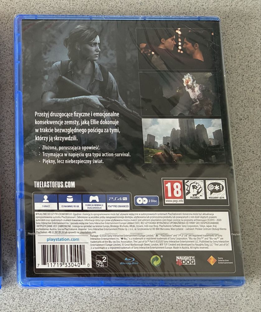 *** Last of Us part 2 PS4, nowa
