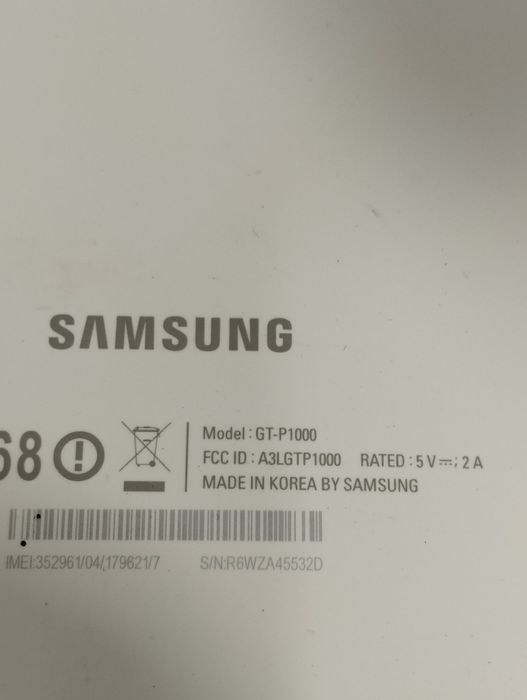 Планшет Samsung Galaxy Tab "GT-P1000 3G 16Gb
