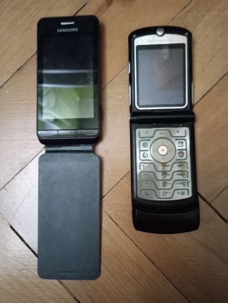 Telefony Samsung Wave 723 plus Motorola V3