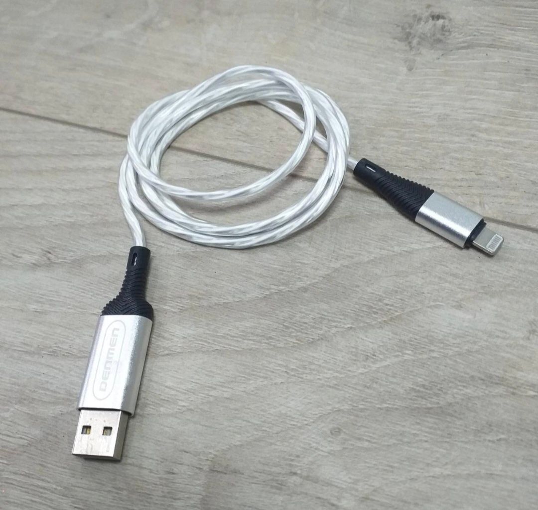 USB кабель светящийся  для Аpple IPfone