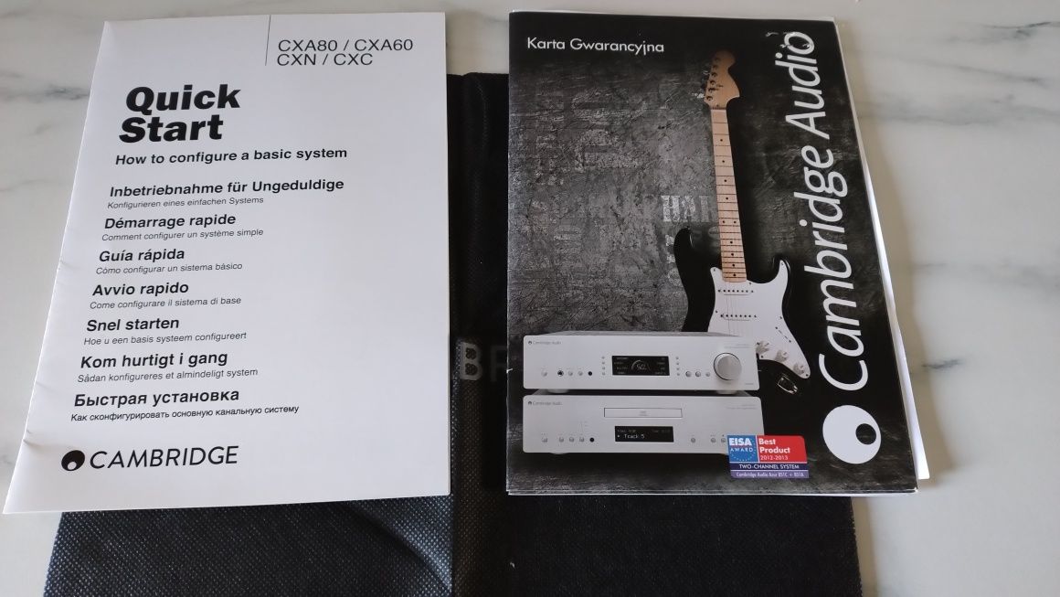 Cambridge Audio CXA60 wzmacniacz zintegrowany