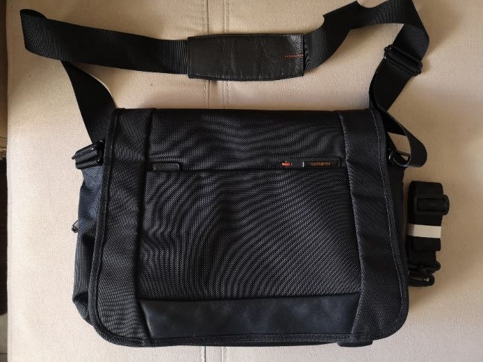 Дорожня сумка портфель для ноутбука 15.6" Samsonite ЧЕРЕЗ ПЛЕЧЕ
