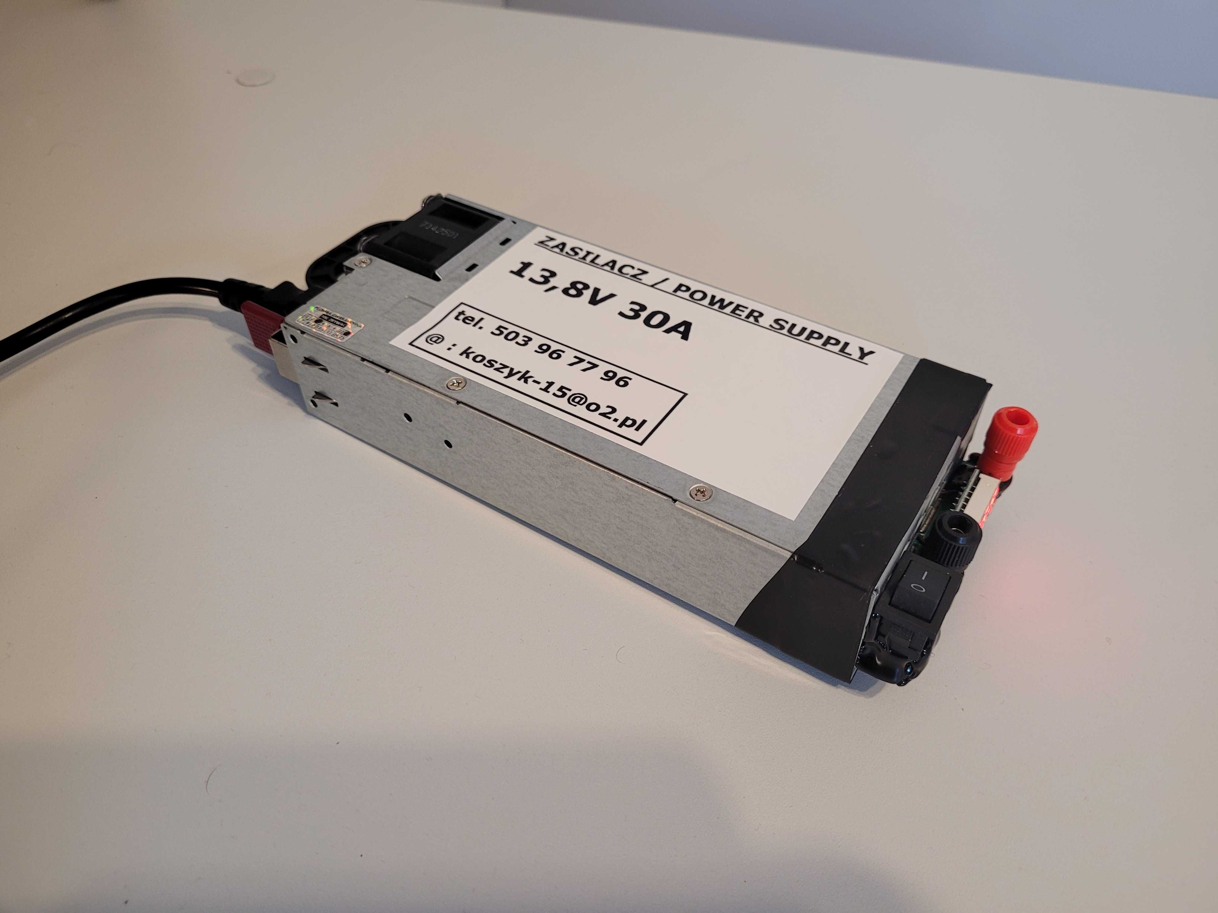 Zasilacz 13,8V 30/35A Woltomierz RADIO KF CB RADIO / FV / Gwarancja /