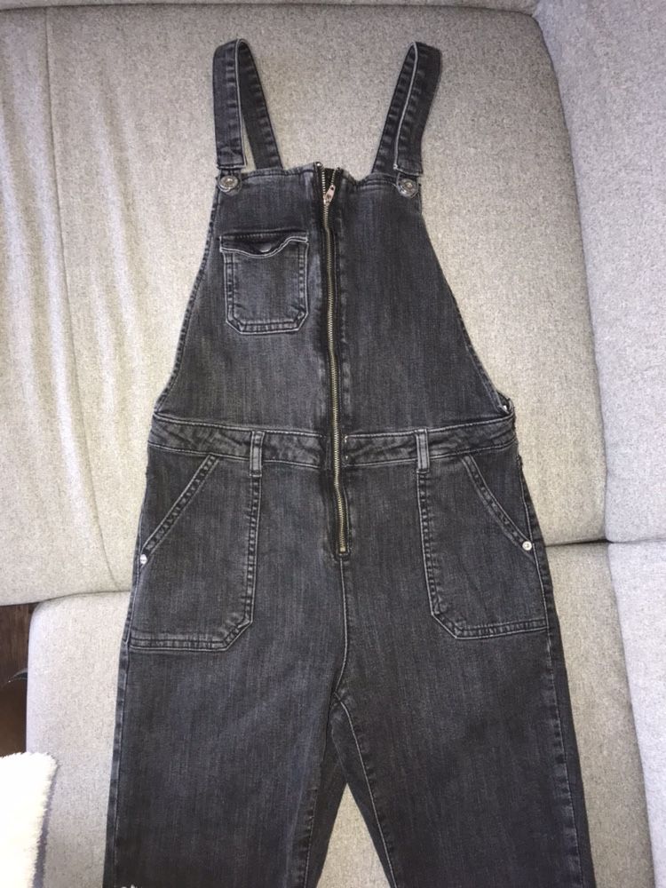 Zara JEANSOWE ogrodniczki 164 nowe