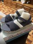 Босоножки skechers на широкую ногу