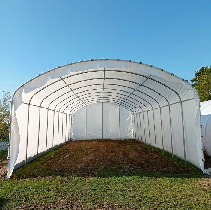 Hala Namiotowa Łukowa Rolnicza Magazyn Wiata Tunelowa 6.5x4.5x15