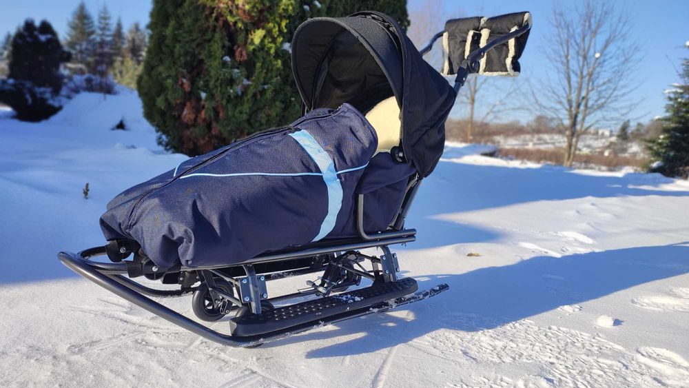 Санки сани Rasper Premium 7в1 Польша оригінал, в коробці!