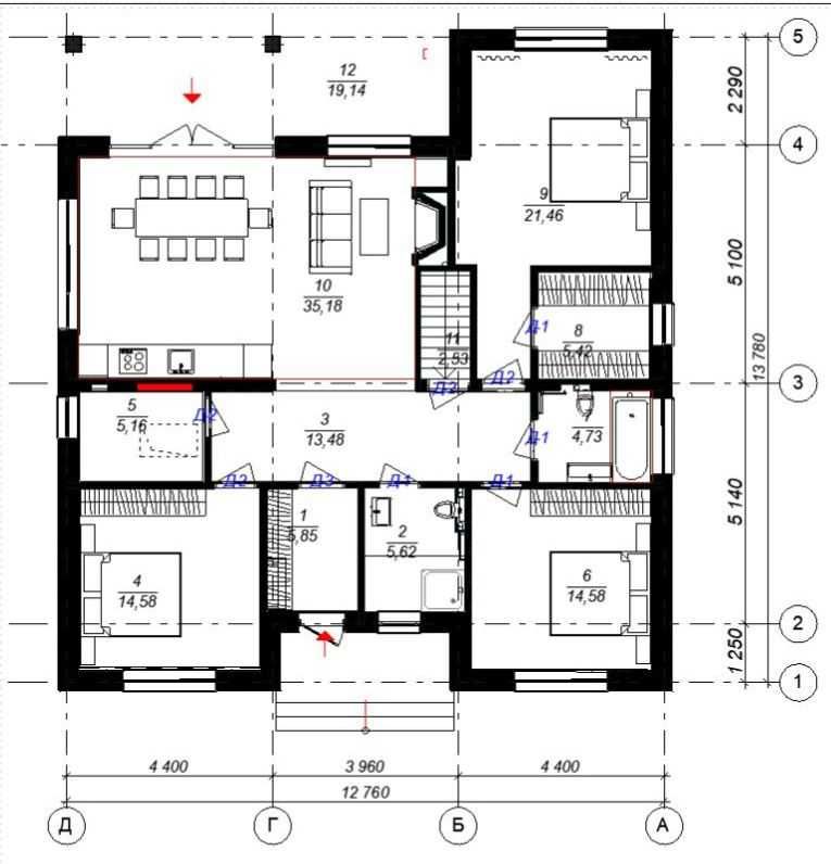 Продаж 1 поверхового будинку з ремонтом 275 кв. м, на вул. 64-а Садова