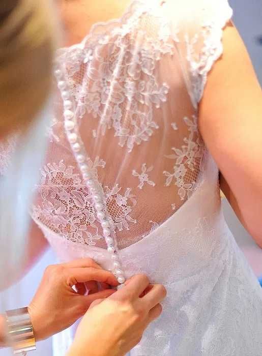 Suknia ślubna biała