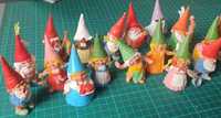 david e os gnomes figura e bonecos PVC raros antigos