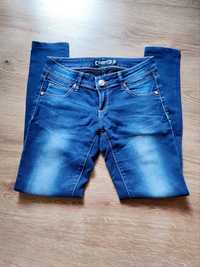 Spodnie dżinsy jeansy r. XS niebieskie