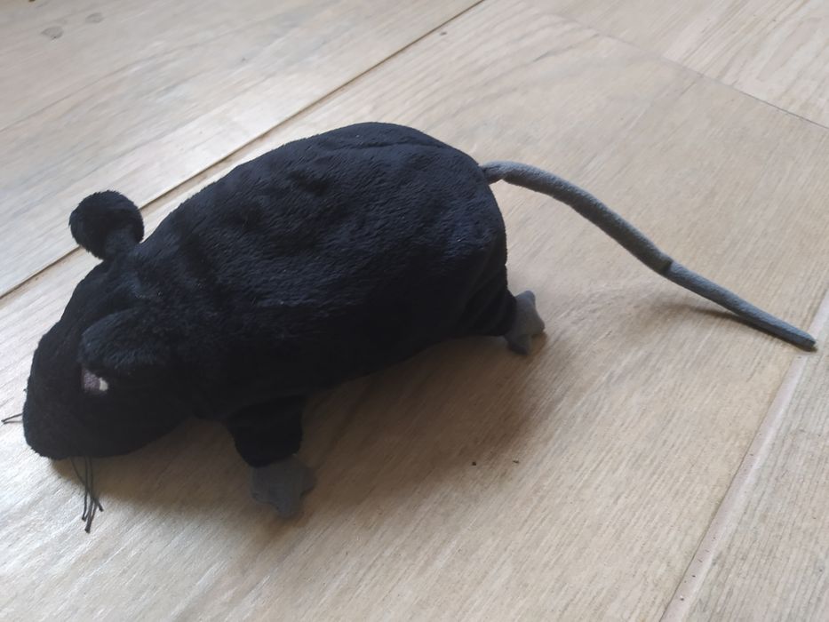 Gosig Rata oryginalny  szczur czarny szczurek maskotka pluszak z Ikea