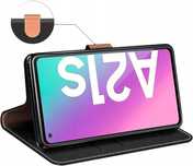 Etui skórzane z klapką COODIO do Samsung Galaxy A21s