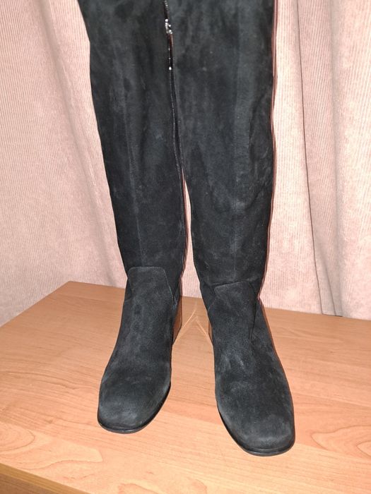 Замшеві зимові чоботи Vito Rossi