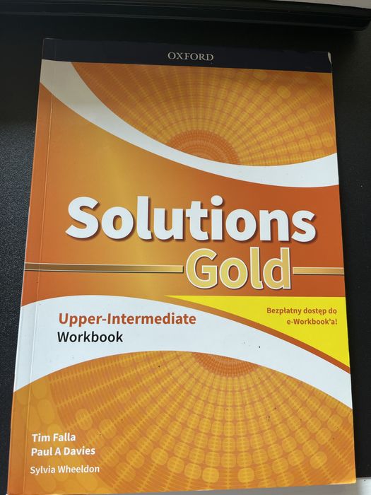 solutions gold upper intermediate workbook