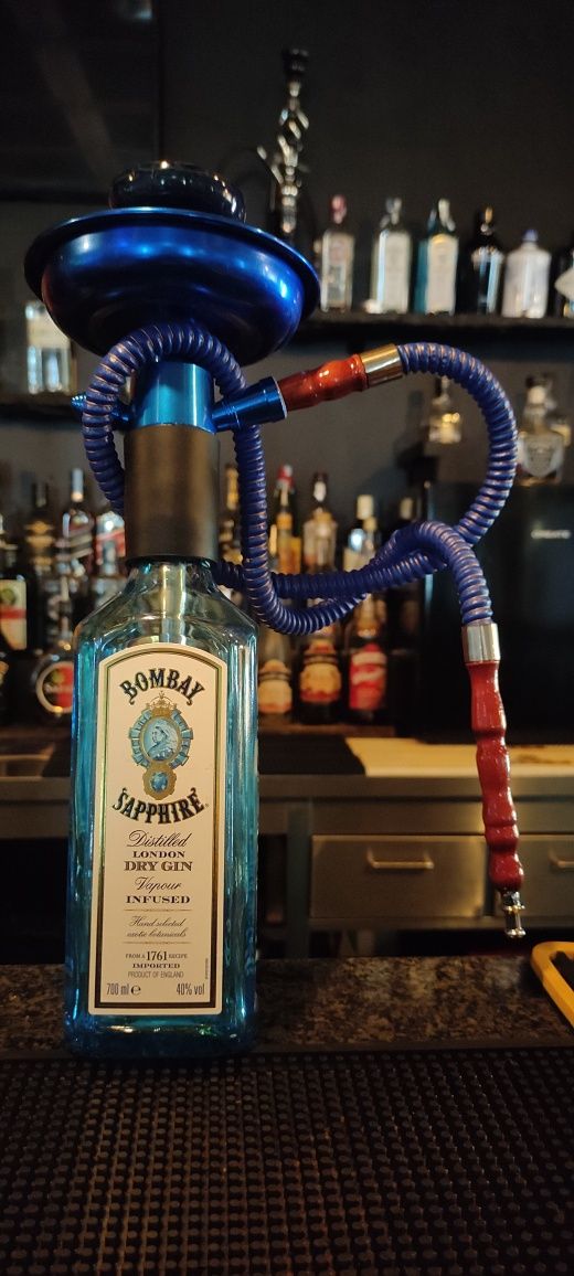 Shisha hookah Bombay Sapphire