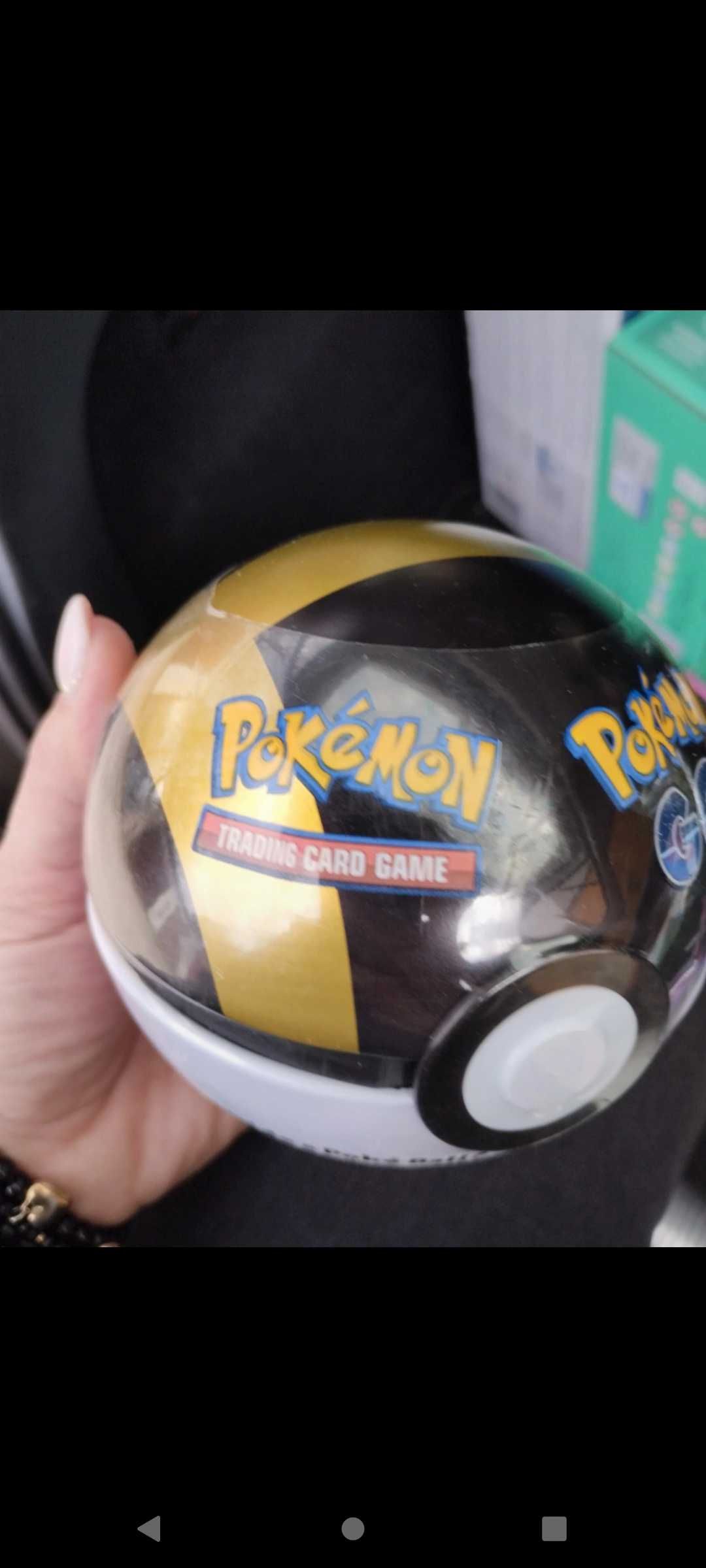 Kula pokój karty ball pokemony nowa złota Pikachu