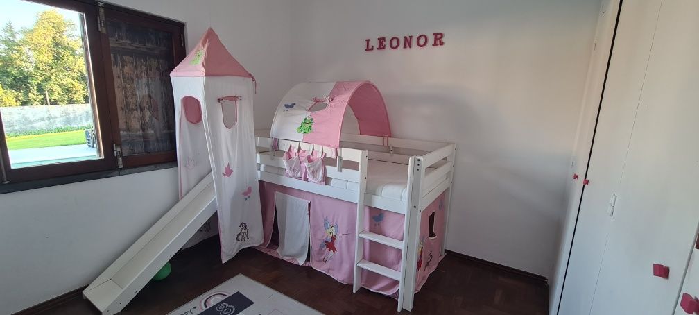 Cama Crianças com escorrega