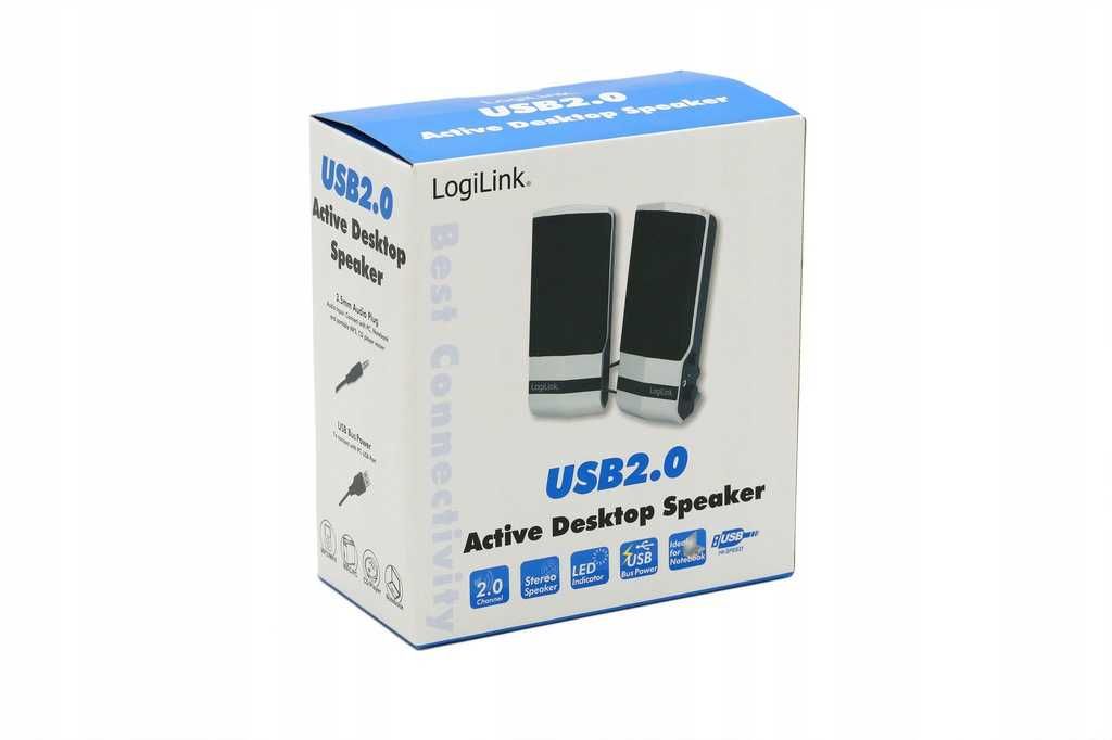 Głośniki Komputerowe LOGILINK 2X2,4W STEREO