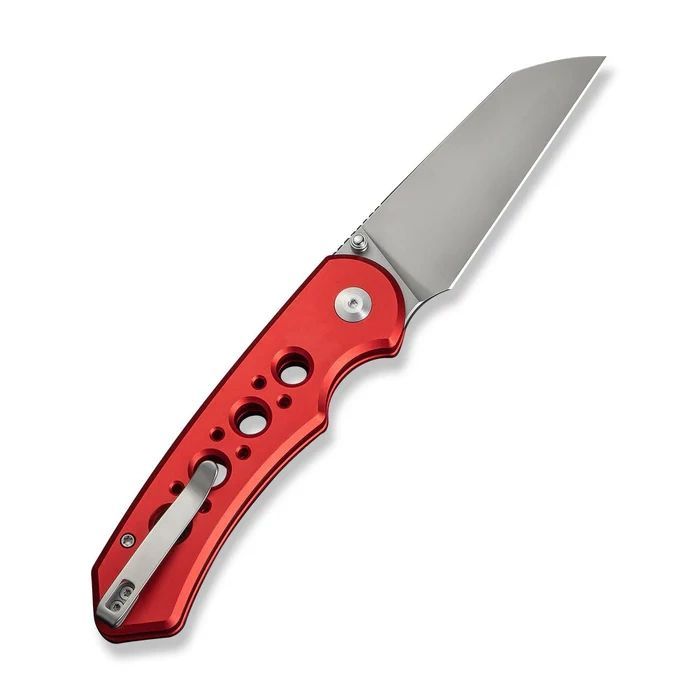 Nóż składany Civivi Pragma Prime Red Aluminium, Stonewashed 14C28N