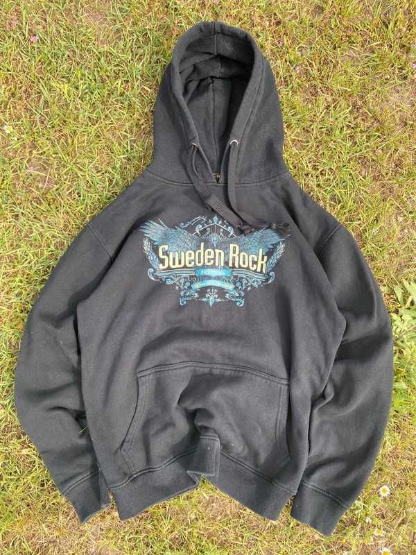 Bluza z kapturem hoodie Sweden Rock Affliction metal rock mech Tour