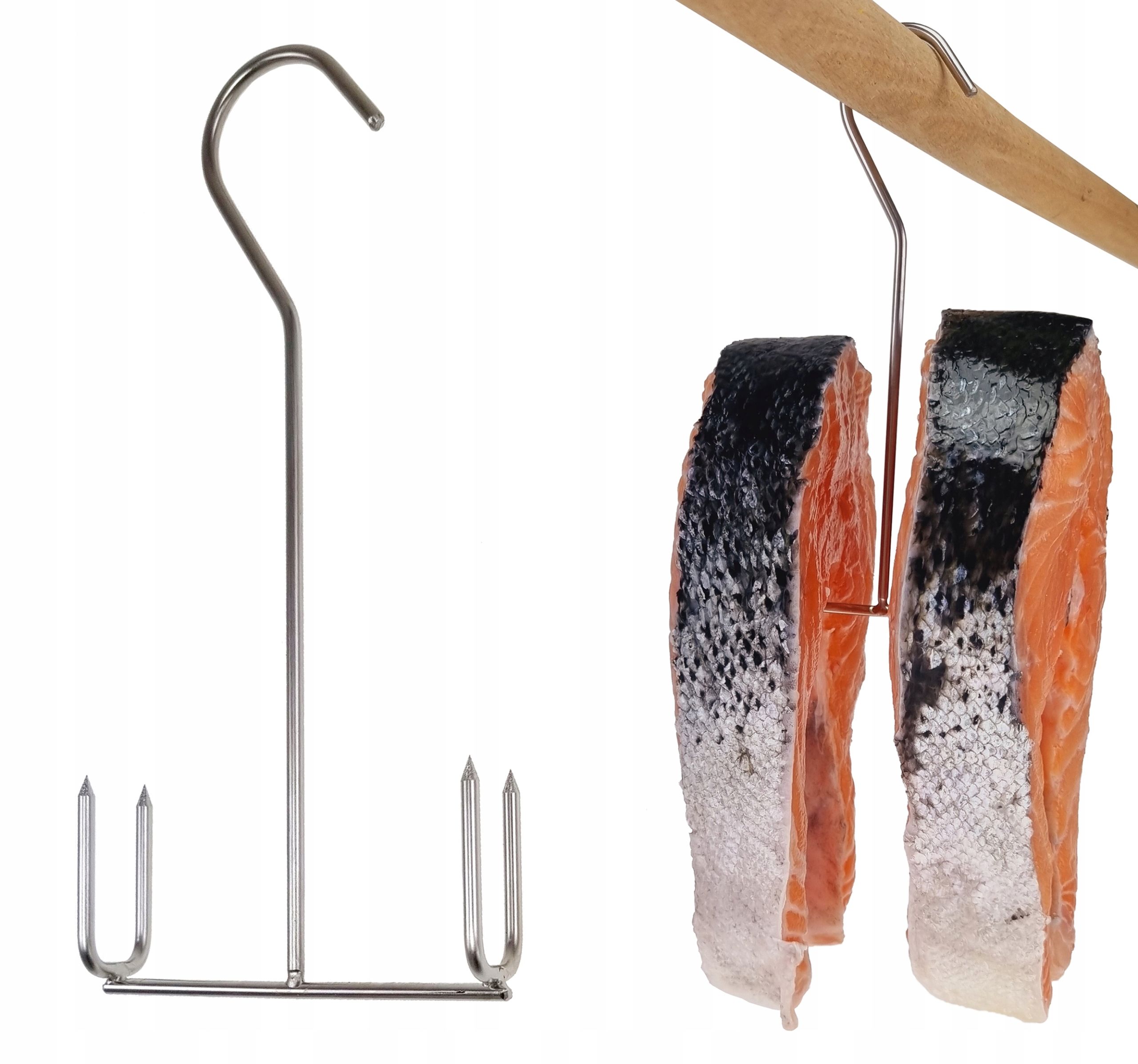 Hak Wędzarniczy Super Smoke do dzwonka ryby 3mm Premium 16cm