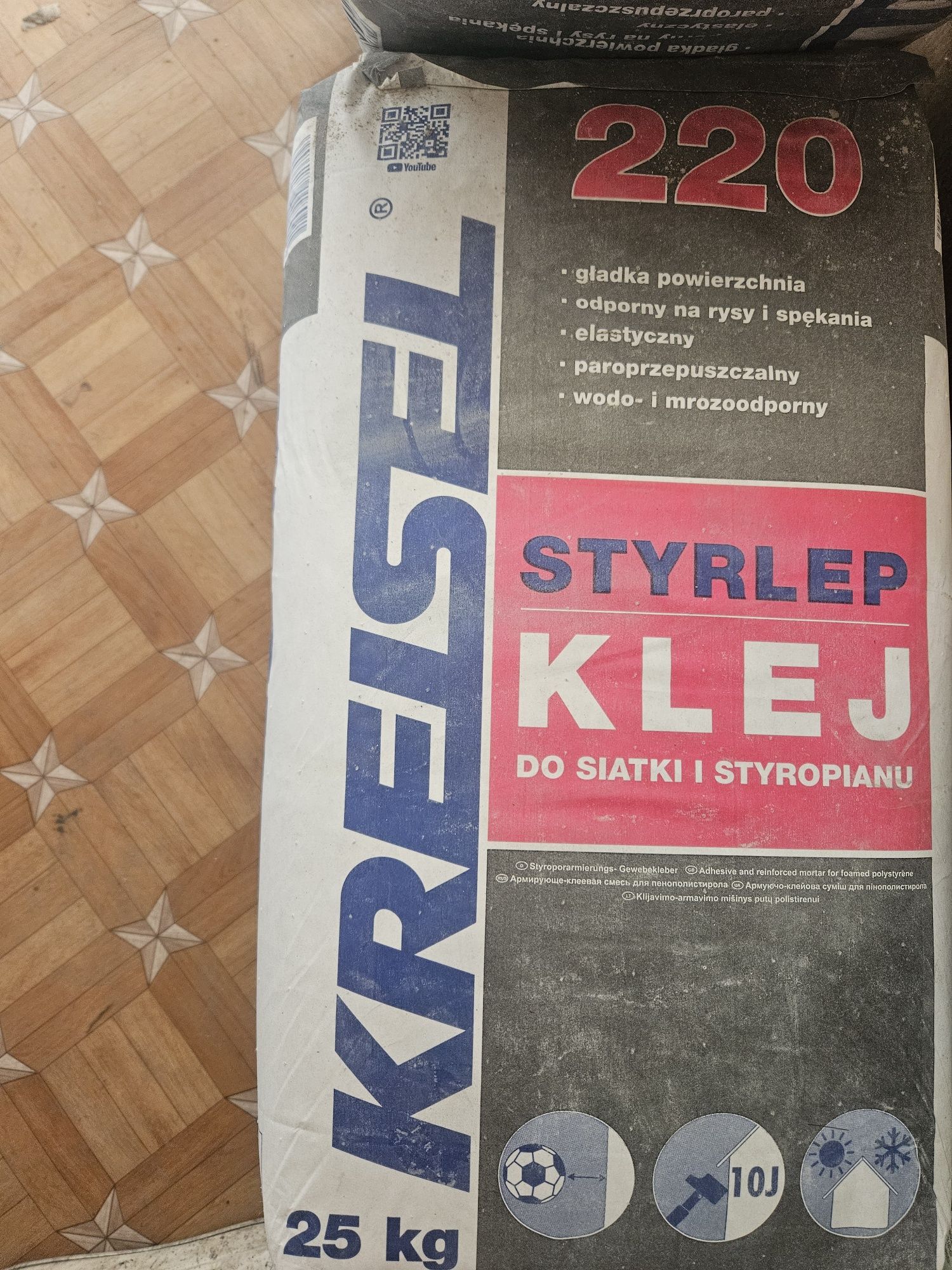 Klej do siatki i styropianu