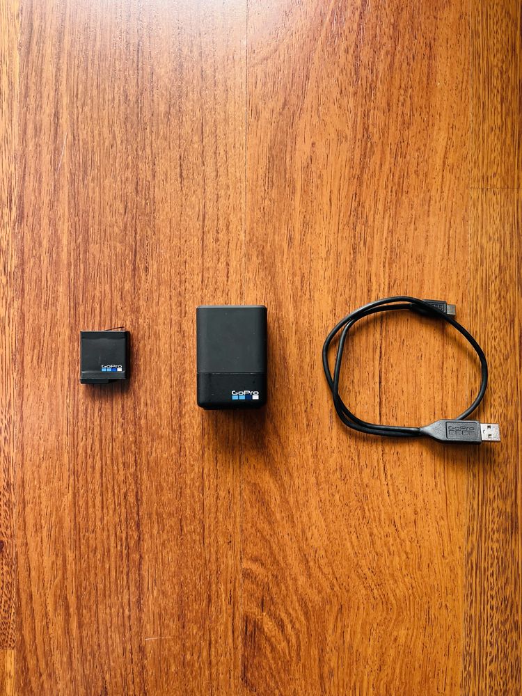 Ładowarka Dual do kamer GoPro 6/7/8 z oryginalną baterią akumulatorem