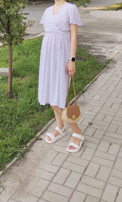 Сукня  fabric 17 в горошок S