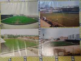 4 postais do estádio Vidal Pinheiro salgueiros Porto