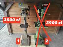 Sprzedam Wiertarki Słupowe 380V Stożek Morsa MK2