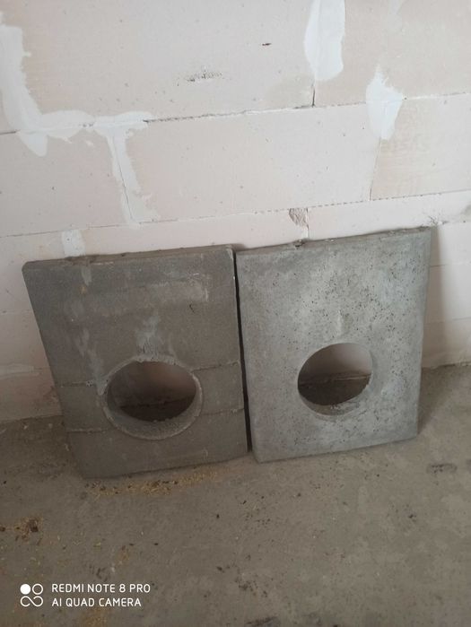 Płyta betonowa na komin