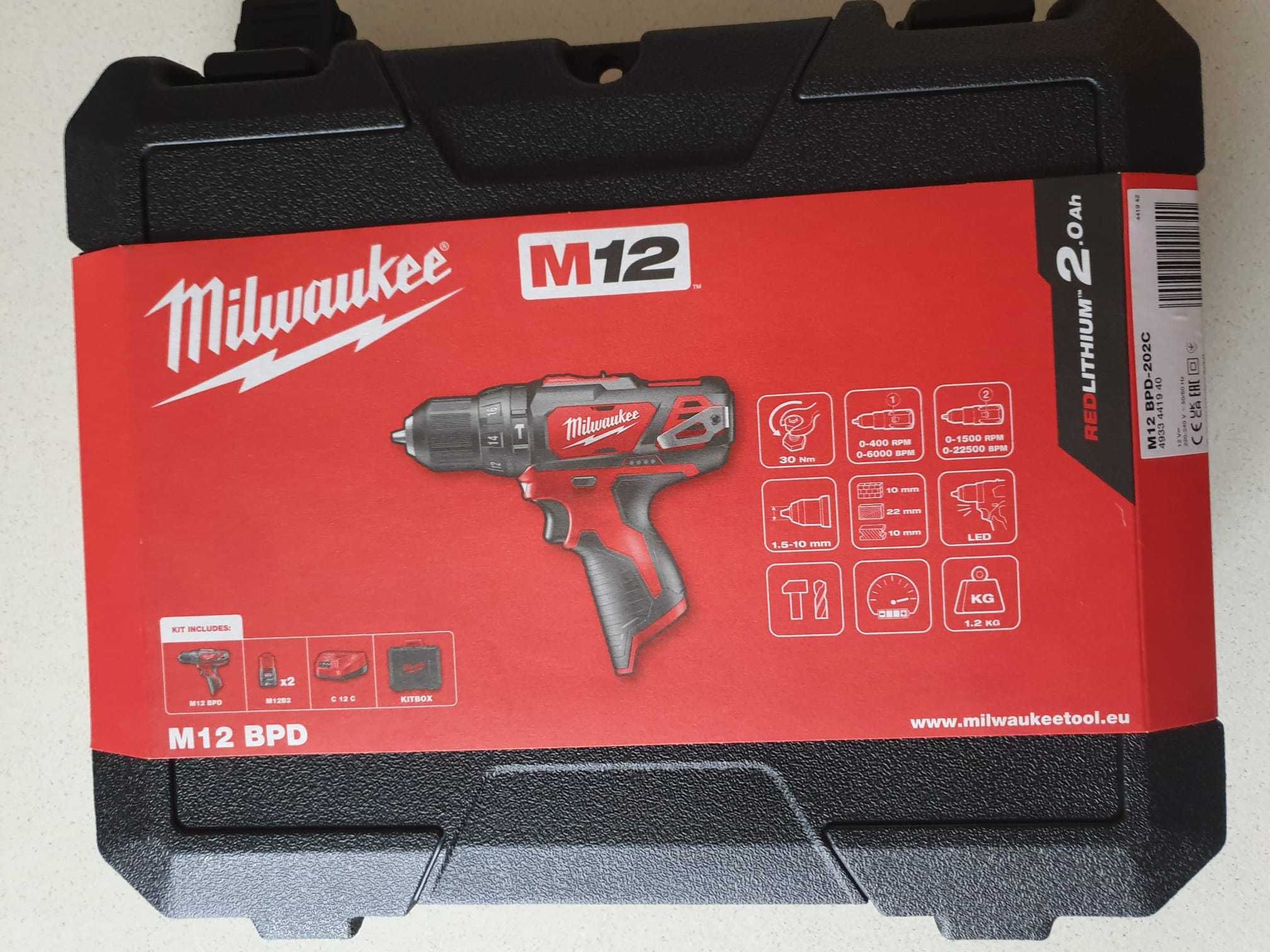 Milwaukee M 12 BPD