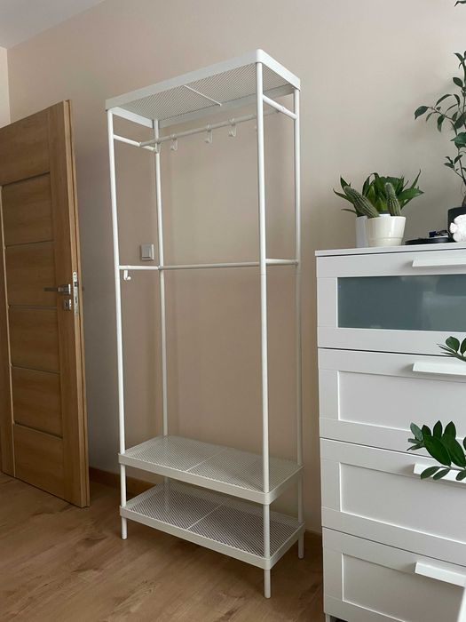 Wieszak na ubrania i półka na buty do przedpokoju, IKEA MACKAPAR