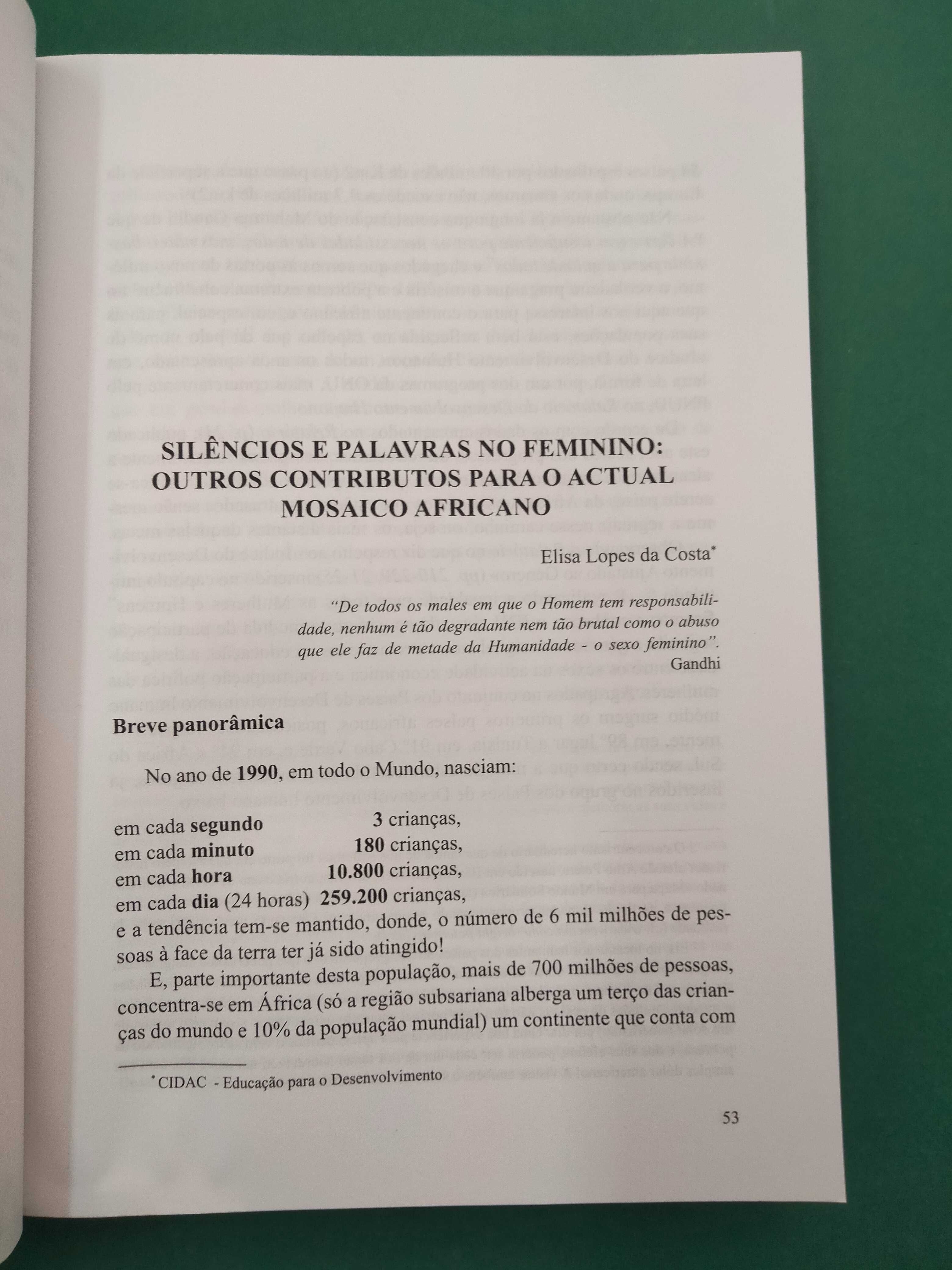 África - Género, Educação e Poder - Óscar Soares Barata