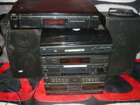 zestaw  stereo jvc gramofon al-e31 cd xl-v242  deck dr-e34l kolumny
