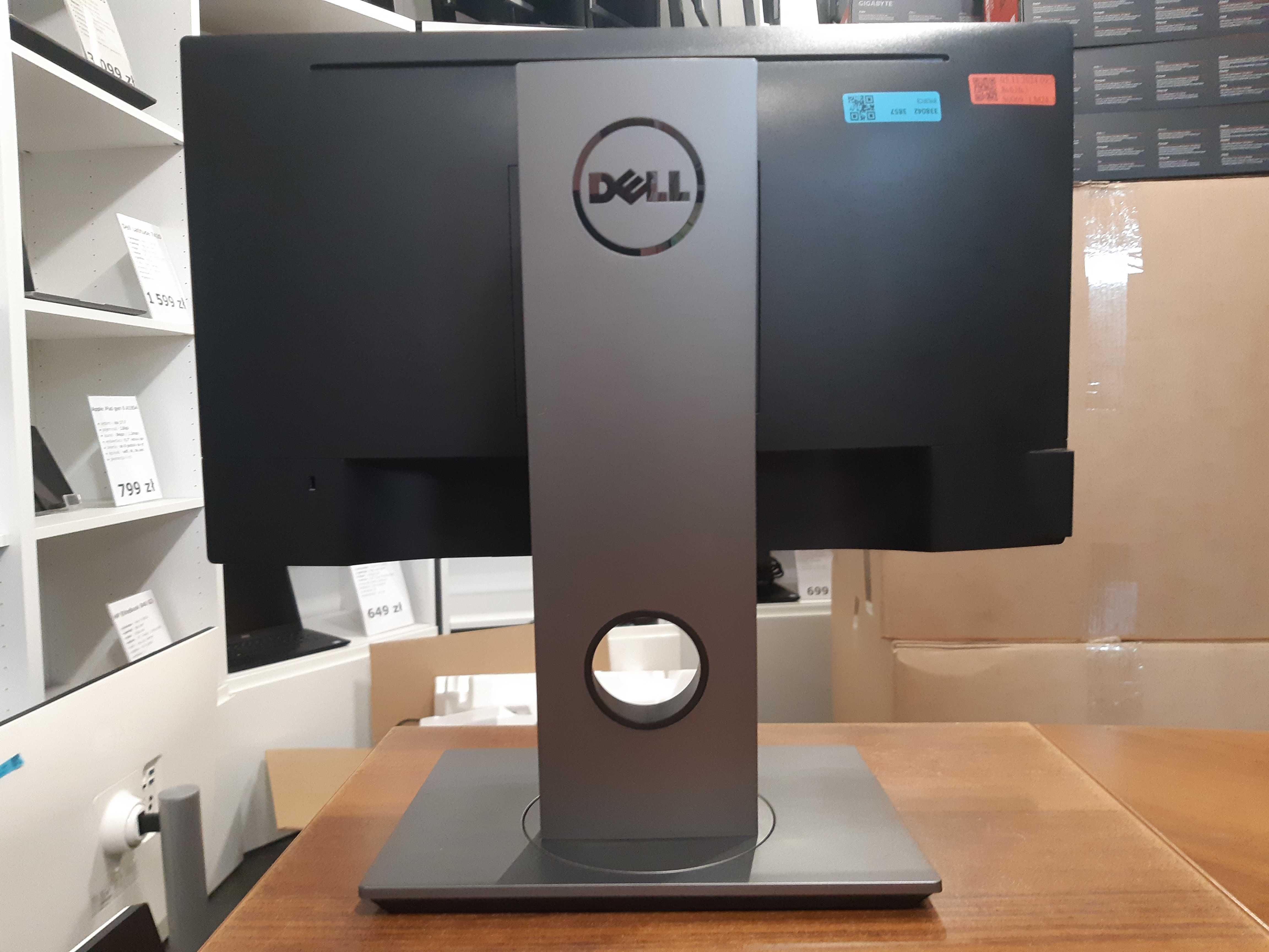Tani Monitor Dell 20" Pełna Regulacja VGA DisplayPort HDMI FV23%