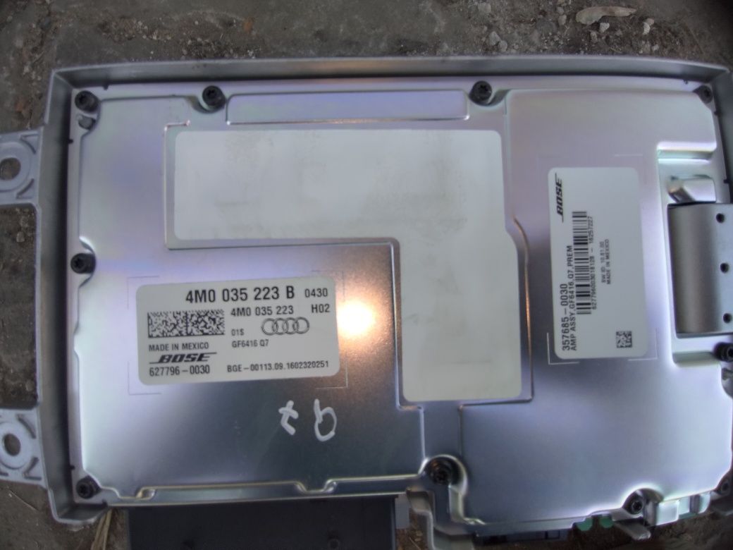 Підсилювач усилитель сабвуфер bose audi q7 4m ауді ку7 4м